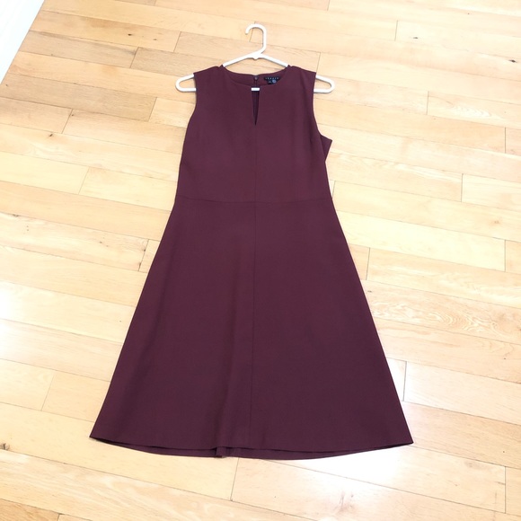 Theory Dresses & Skirts - Dark maroon elegant a line dress